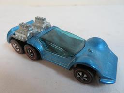 Vintage 1971 Redline Hot Wheels Six Shooter Lt. Blue