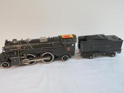 Lionel Pre-War Standard Ga. Locomotive #385E & 385W Tender