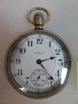 Antique 1902 Elgin Veritas 21 Jewel Pocket Watch