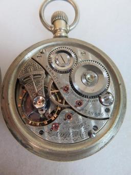 Antique 1902 Elgin Veritas 21 Jewel Pocket Watch