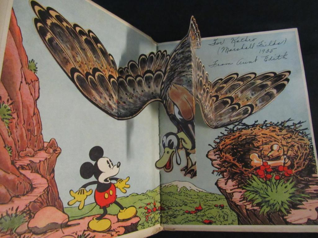Rare 1933 Disney Minnie Mouse Pop-Up Book