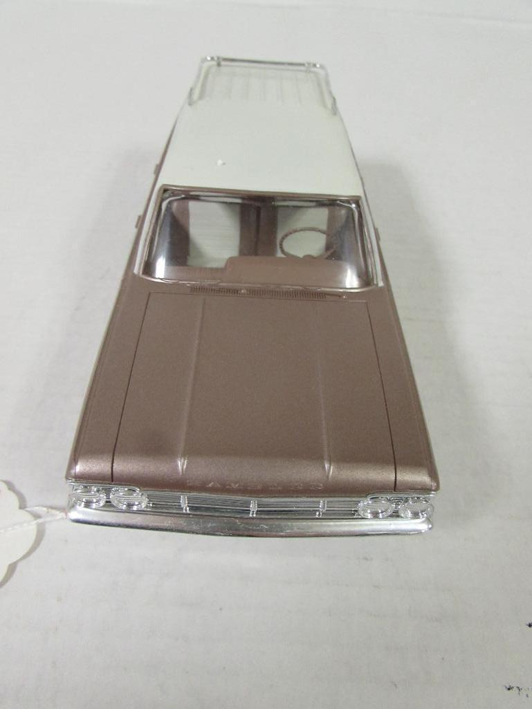 1965 AMC Rambler Cross County Wagon Friction Dealer Promo Car