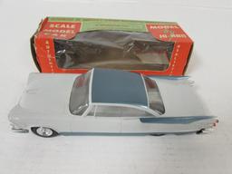 1959 Dodge Cutom Royal Friction Dealer Promo Car Original Box