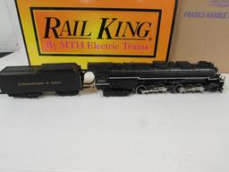 Rail King MTH #30-1218-1 C&O Allegheny 2-6-6-6 Steam Engine & Tender MIB