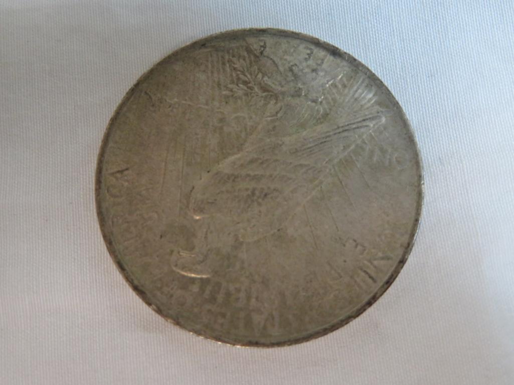Lot of (3) U.S. Peace Silver Dollars Inc. 1922, 1923, 1925