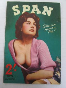 Span #71/c.1960 Vintage Men's Magazine