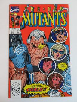 New Mutants #87/Key First App. Cable