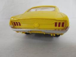 1967 Ford Mustang Friction Dealer Promo Car (Yellow)