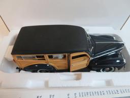 Danbury Mint 1:24 Diecast 1940 Ford Deluxe Station Wagon MIB