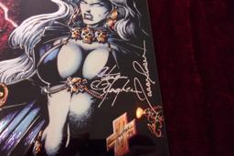 Lady Death II/Chromium Cover/Signed Edition