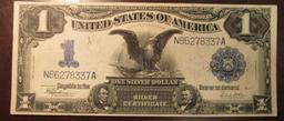 1899 $1.00 Black Eagle Silver Certificate