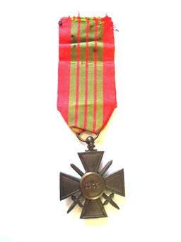 WWII French Croix de Guerre Medal (1939)