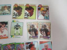 Lot (16) 1972 - 1986 Topps Football Star RC's