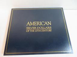 American Silver Dollars of the 20th Century Box Set, (10 Coins)