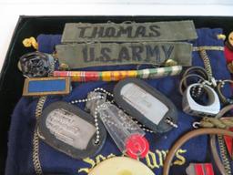 Estate Found Vietnam War Grouping Inc. Named Items