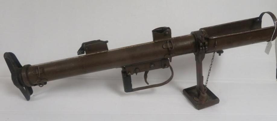 Rare & Outstanding WWII British Mk1 PIAT Anti-Tank Mortar Launcher