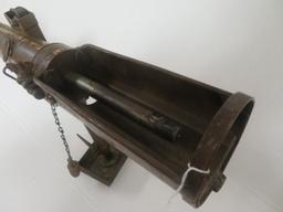 Rare & Outstanding WWII British Mk1 PIAT Anti-Tank Mortar Launcher