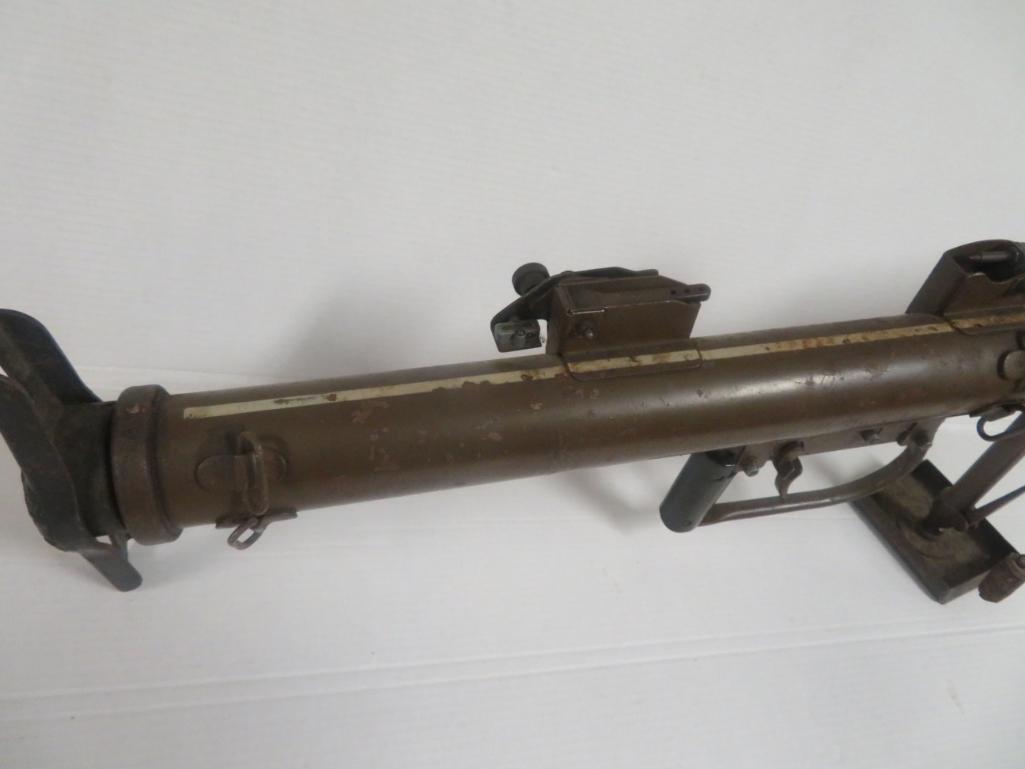 Rare & Outstanding WWII British Mk1 PIAT Anti-Tank Mortar Launcher