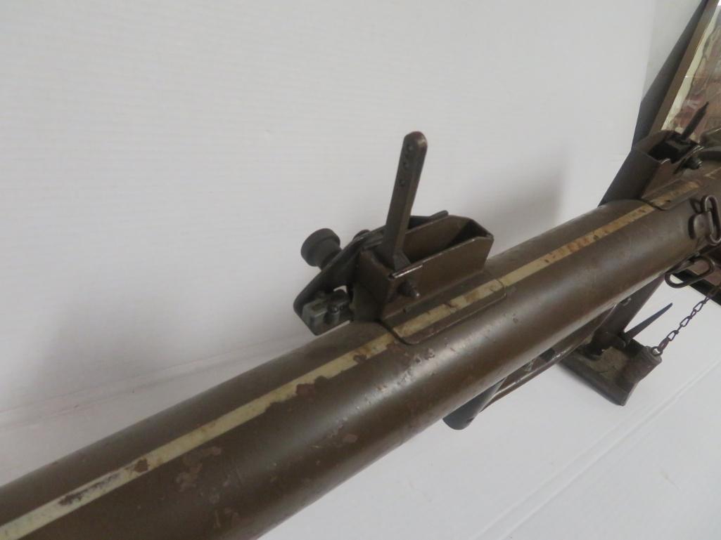 Rare & Outstanding WWII British Mk1 PIAT Anti-Tank Mortar Launcher