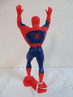 Vintage 1960's/70's Spiderman 6" Plastic Figure