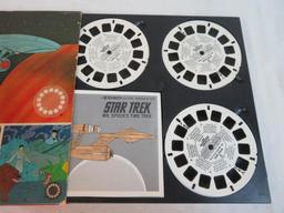 Vintage 1973 Talking View-Master Star Trek Reel Set in Orig Box