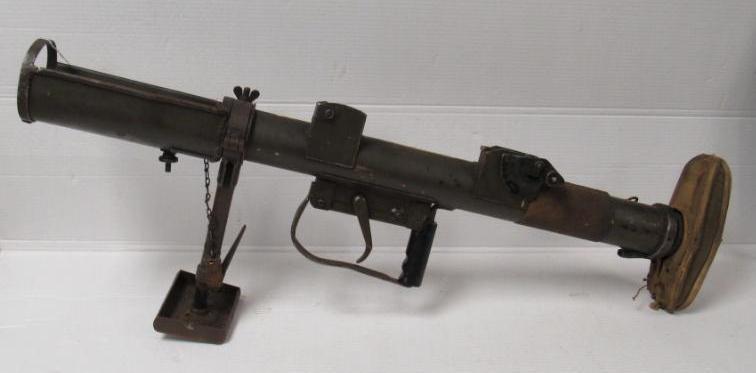 Rare & Outstanding WWII British Mk1 PIAT Anti-Tank Mortar Launcher