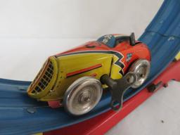 Antique Arnold U.S. Zone Germany Tin Wind-Up Stunt Daredevil Toy