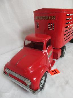 Vintage 1950's Tonka 24" Livestock Truck