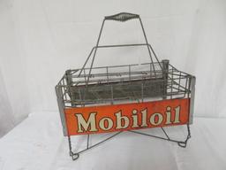 Outstanding Mobil Oil Filpruf Diamond Bottle Rack Carrier