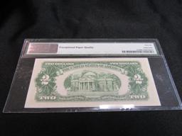 1953A $2 Legal Tender Note Graded PMG-66 Gem Uncirculated