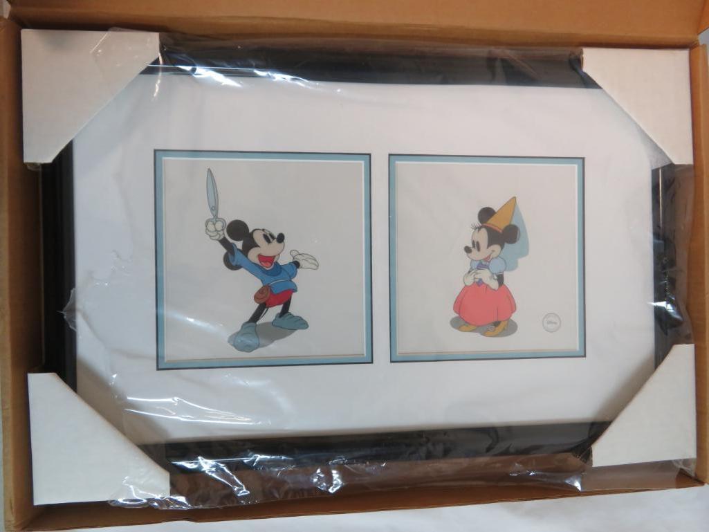 Walt Disney's Mickey and Minnie Mouse "Storybook Sweethearts" Sericel
