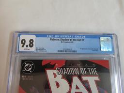 Batman: Shadow of the Bat #1 (1992) Key 1st Victor Zsasz CGC 9.8