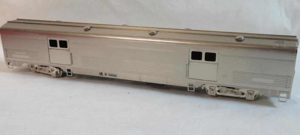 Vintage Soho & Co. HO Scale Brass Santa Fe #708 Skirted Baggage Car