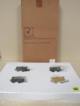 K-Line O Gauge Kennecott Copper 4-Pack O gauge Ore cars