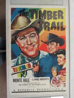Timber Trail 1948/Monte Hale 1-Sheet
