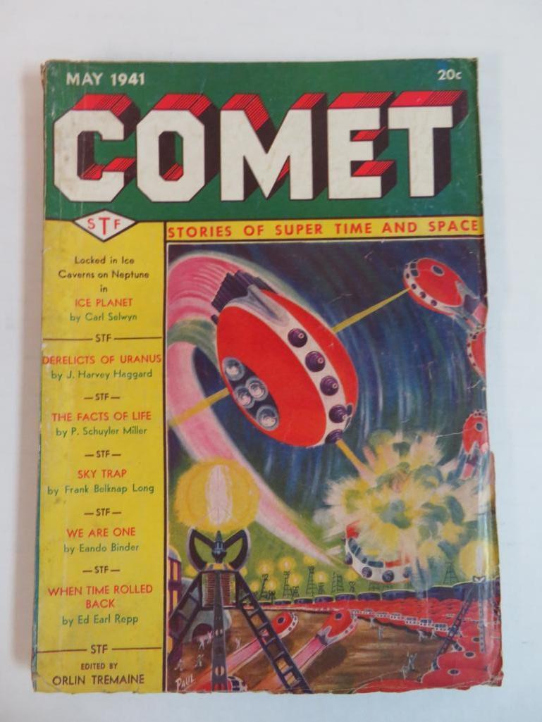 Comet Pulp May 1941/Scarce Early Pulp