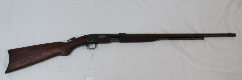 Outstanding Remington Model 12-C Takedown 22 Pump Rifle w/ Marbles Gladstone Peep Sight & Octagon