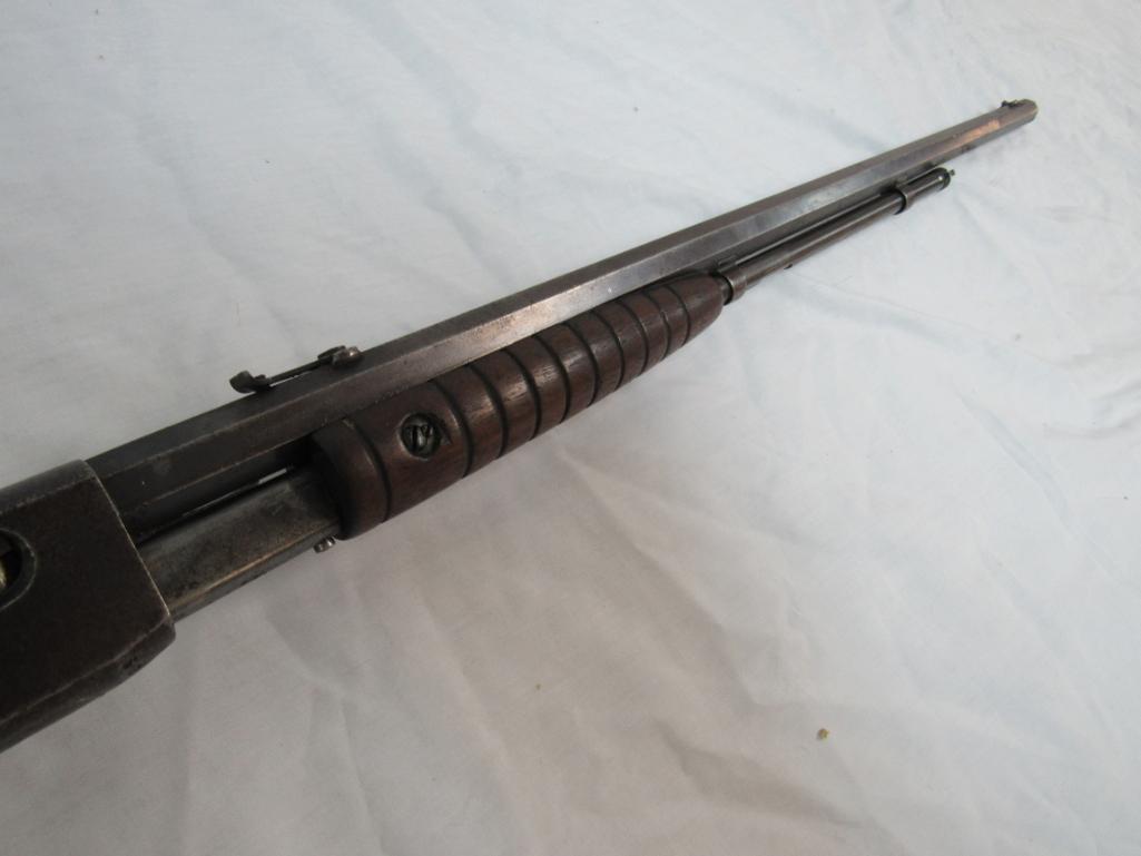 Outstanding Remington Model 12-C Takedown 22 Pump Rifle w/ Marbles Gladstone Peep Sight & Octagon