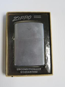 Lot of (2) Vintage Zippo Lighters, MIB