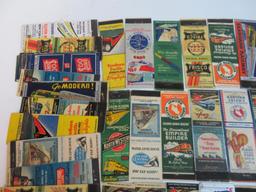 Lot of (50+) Vintage Railroad Advertising Matchbook Covers