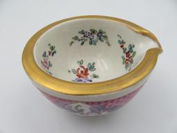 Beautiful French Porcelain Apothecary Mortar and Pestel