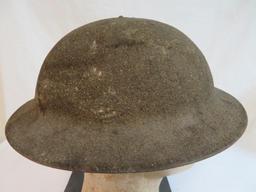 Original WWI U.S. Military Helmet Shell