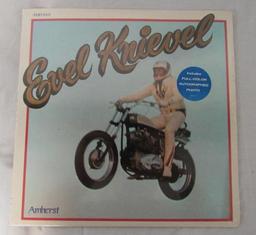 Rare NOS Sealed 1974 Evil Knievel 12" Vinyl Record
