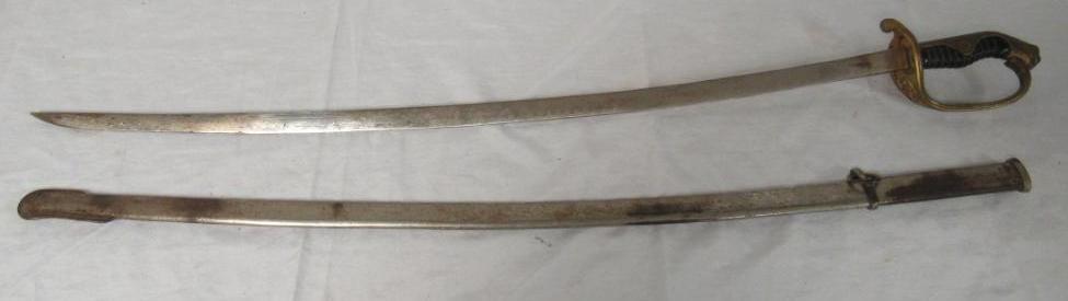 Original WWII Japanese Officers Parade Sword w/ Scabbard
