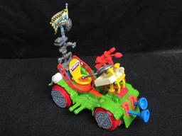 Vintage 1990 Teenage Mutant Ninja Turtles Toilet Taxi Complete