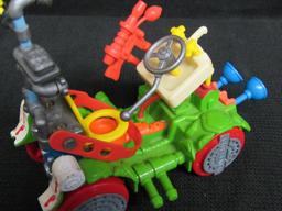 Vintage 1990 Teenage Mutant Ninja Turtles Toilet Taxi Complete