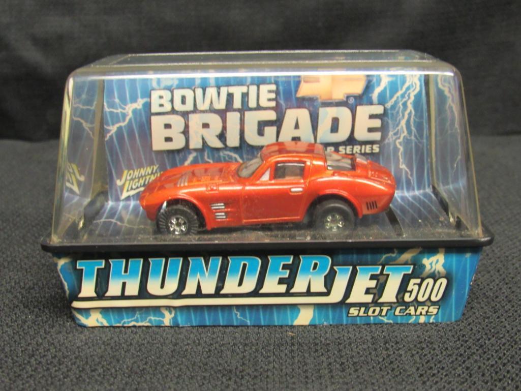 Johnny Lightning Thunderjet 500 HO Scale Slot Car- Corvette Gran Sport