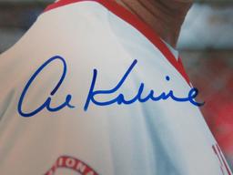 Excellent Al Kaline Signed 1982 "Old Timers Game" 8 x 10 Photo JSA COA