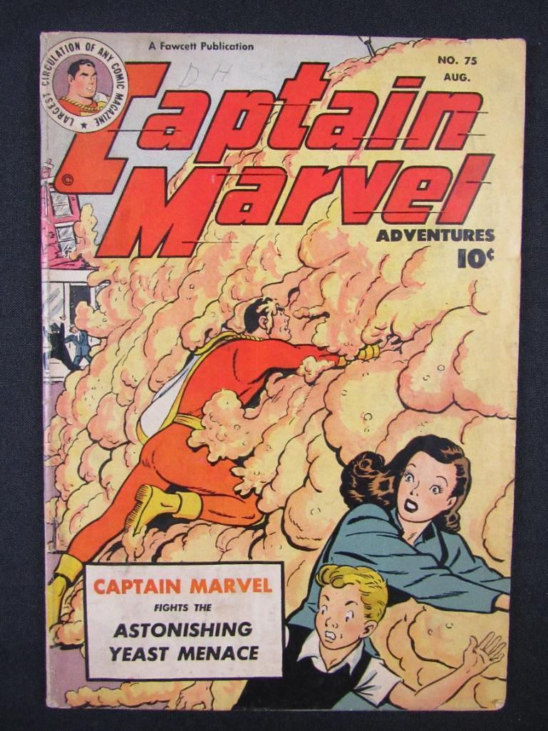 Captain Marvel Adventures #75 (1947) Golden Age Fawcett