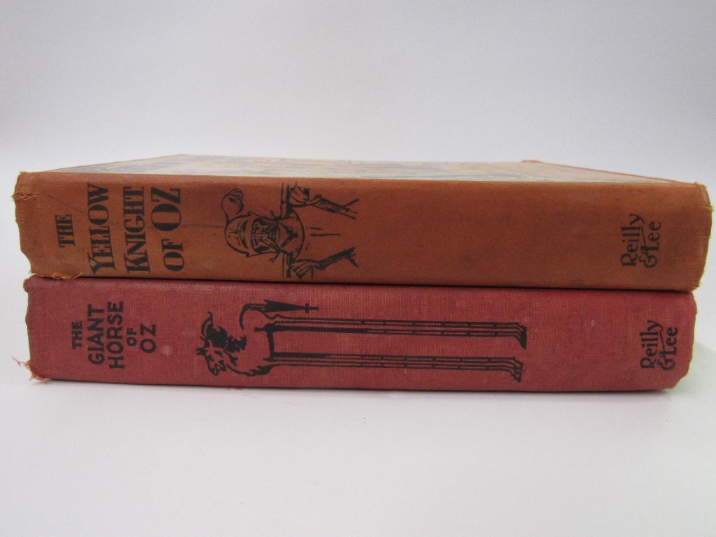 (2) Antique Original Frank Baum Wizard of Oz Books